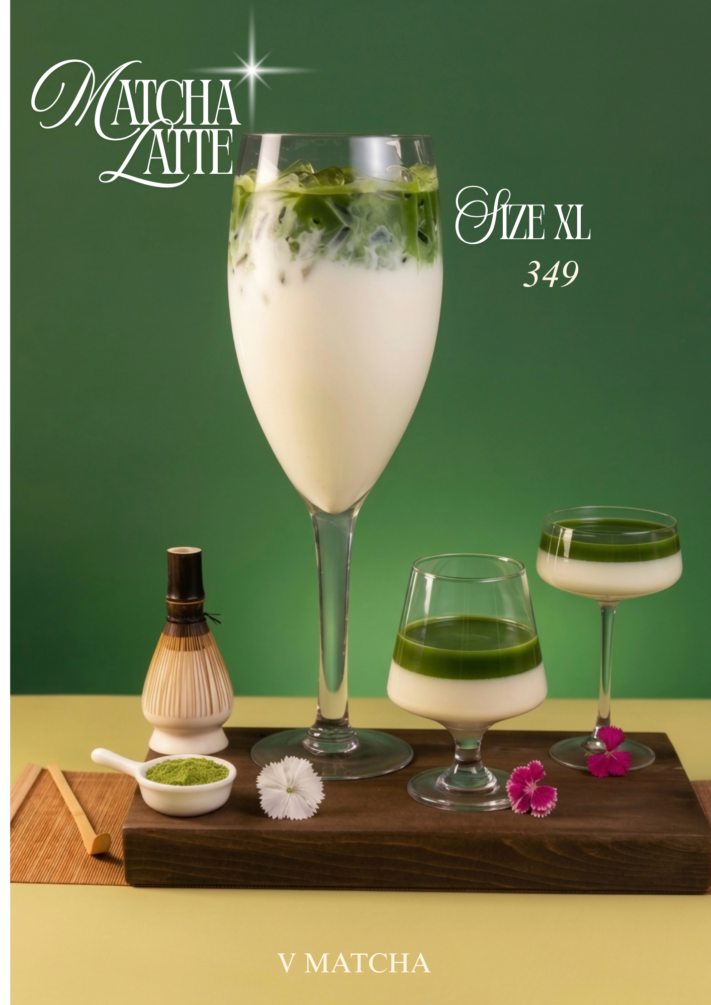 Matcha Latte XL — our signature oversized matcha latte